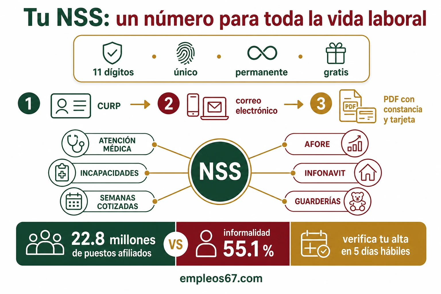Número de Seguridad Social (NSS): cómo obtenerlo o recuperarlo
